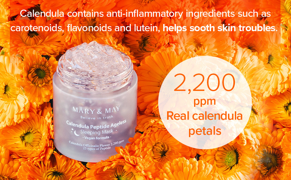 Mary&May Calendula Sleeping Mask 110g