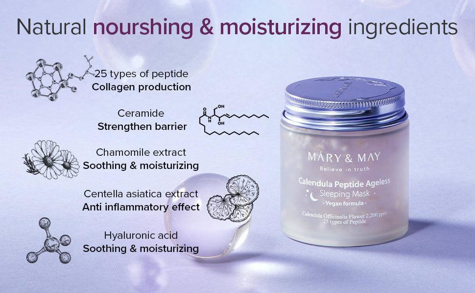 Mary&May Calendula Sleeping Mask 110g