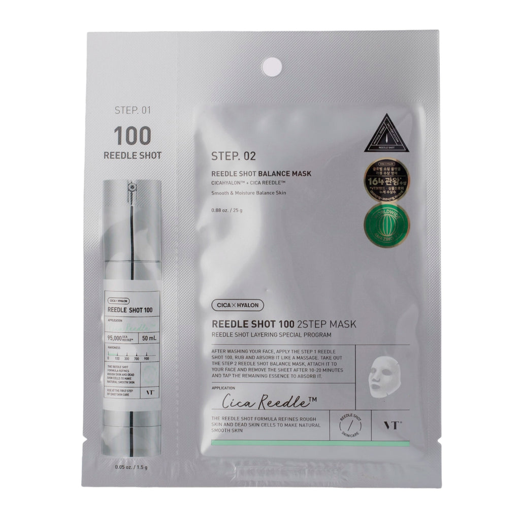 VT COSMETICS Reedle Shot 100 2Step Hydrogel Mask
